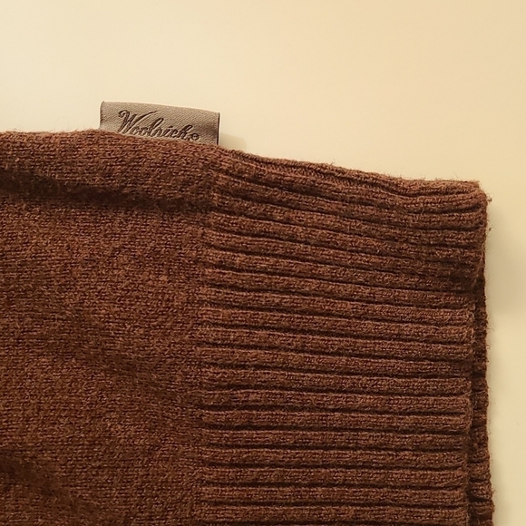 Woolrich brown quarter-Zip pullover sweater - Picture 3 of 7